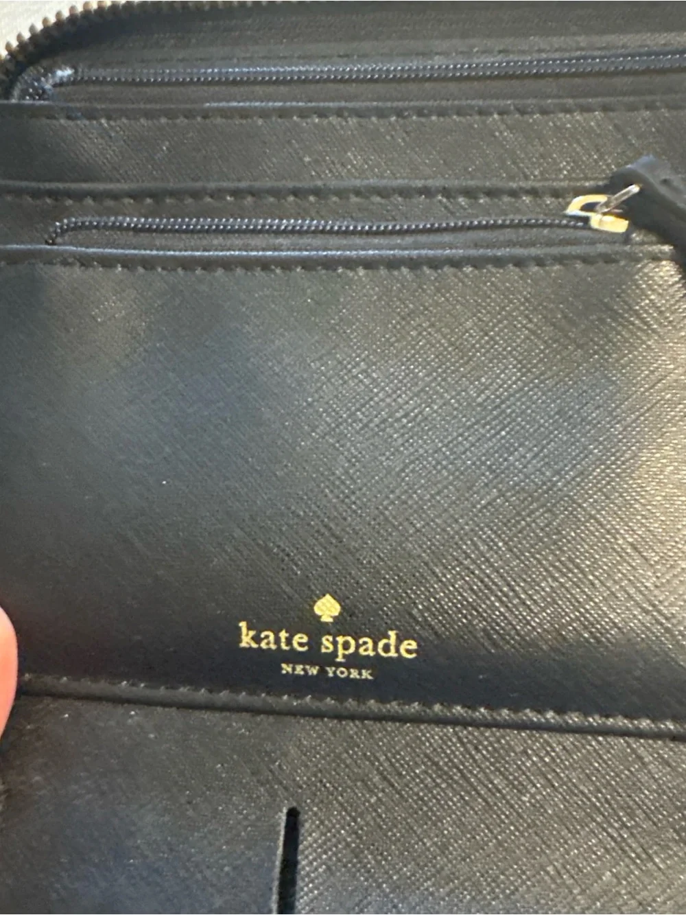 Black Zip-Around Wallet Kate spade - Picture 4 of 10